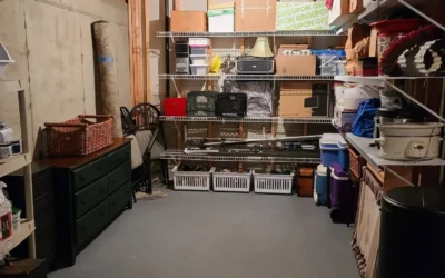 A Basement Storage Room!