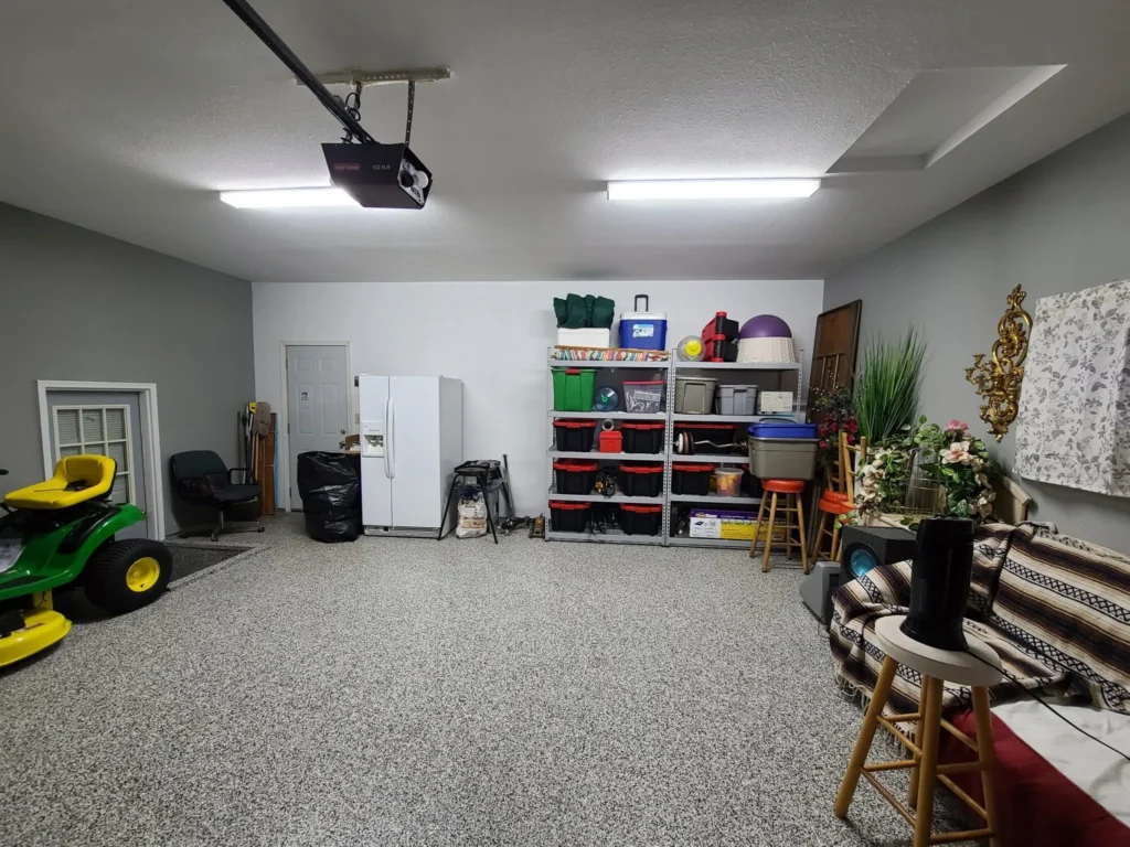 A beautiful garage fit for storage & cars!