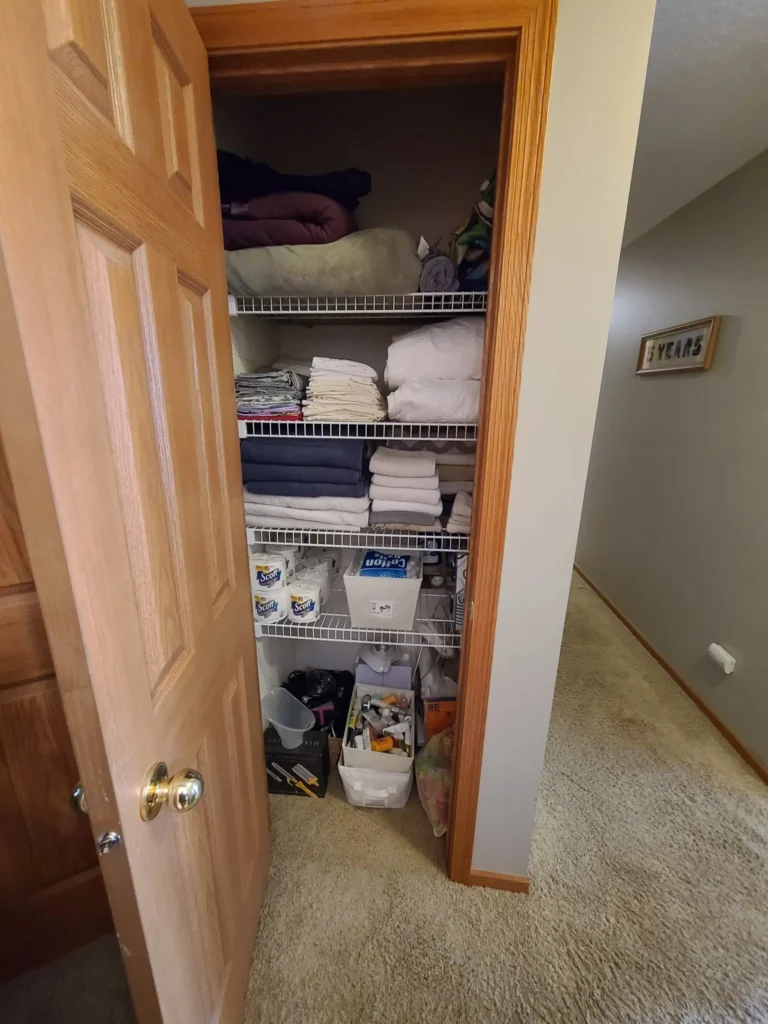 Now everything is easily accessible for all family members. Everything has it’s place and easy to see!